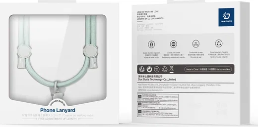 Dux Ducis PLAZ Crossbody  - Universeel Verstelbaar Telefoon Koord Lichtgroen afbeelding 13