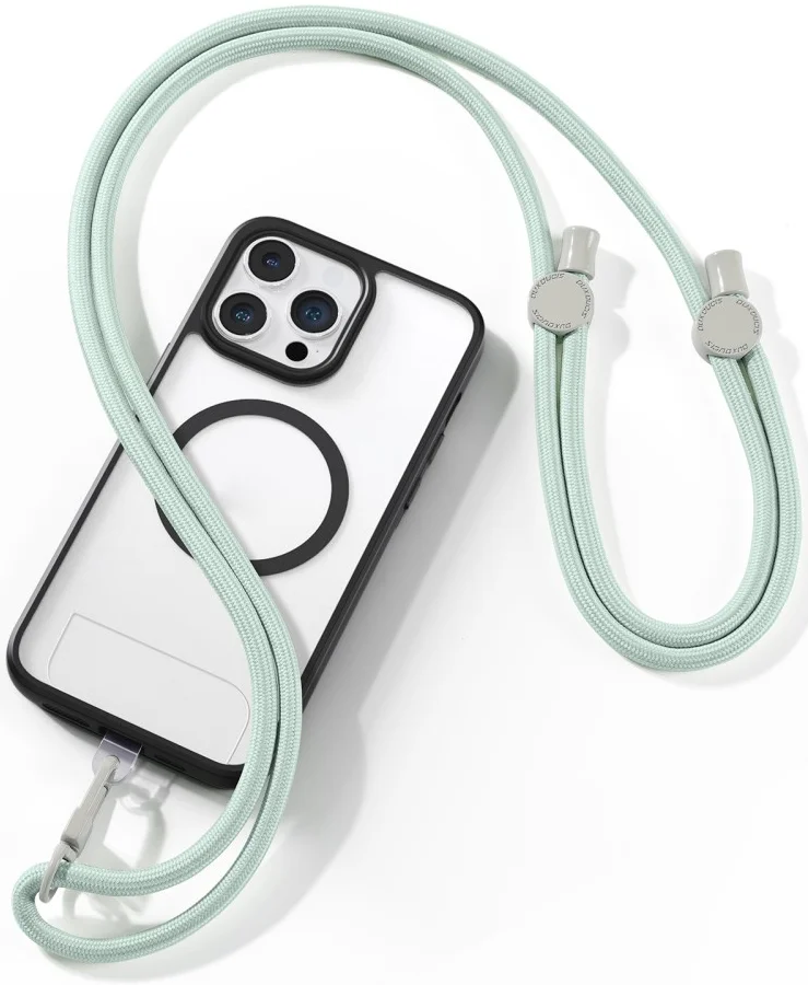Dux Ducis PLAZ Crossbody  - Universeel Verstelbaar Telefoon Koord Lichtgroen afbeelding 2