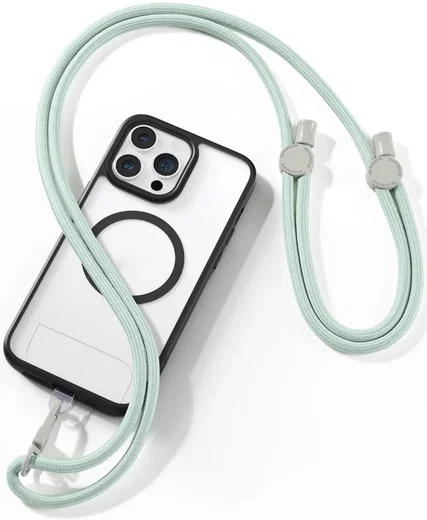Dux Ducis PLAZ Crossbody  - Universeel Verstelbaar Telefoon Koord Lichtgroen afbeelding 2