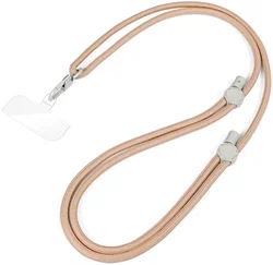 Dux Ducis PLAZ Crossbody  - Universeel Verstelbaar Telefoon Koord Oranje Geel afbeelding