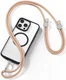 Dux Ducis PLAZ Crossbody  - Universeel Verstelbaar Telefoon Koord Oranje Geel afbeelding 2