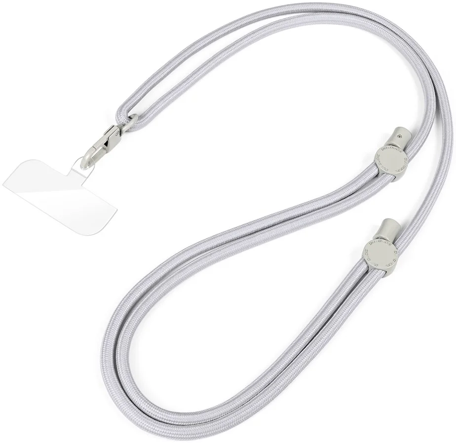 Dux Ducis Crossbody  - Universeel Verstelbaar Telefoon Koord Grijs afbeelding 1
