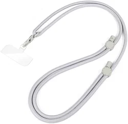 Dux Ducis Crossbody  - Universeel Verstelbaar Telefoon Koord Grijs afbeelding