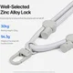 Dux Ducis Crossbody  - Universeel Verstelbaar Telefoon Koord Grijs afbeelding 8