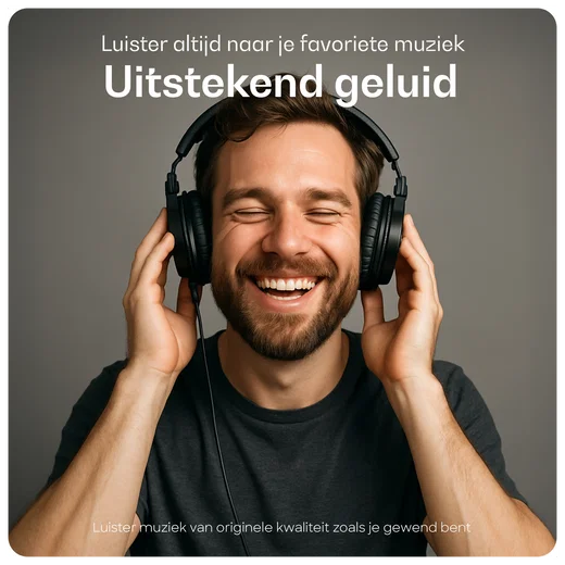 Buddi Flex Lightning naar 3.5mm Jack Aux Kabel 1M Zwart afbeelding 5