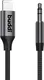 Buddi Flex Lightning naar 3.5mm Jack Aux Kabel 1M Zwart afbeelding 15