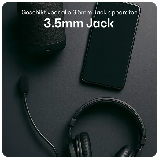Buddi Flex Lightning naar 3.5mm Jack Aux Kabel 1M Zwart afbeelding 4