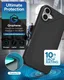ZAGG Luxe Snap Apple iPhone 16 Plus Hoesje MagSafe Back Cover Zwart afbeelding 2