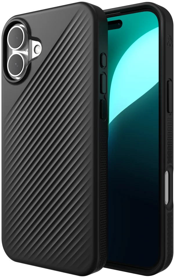 ZAGG Luxe Snap Apple iPhone 16 Plus Hoesje MagSafe Back Cover Zwart afbeelding 1