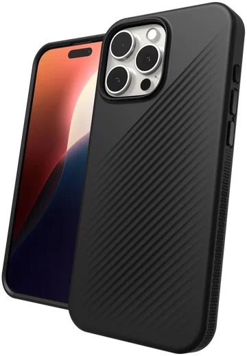 ZAGG Luxe Snap iPhone 16 Pro Max Hoesje MagSafe Back Cover Zwart afbeelding 6