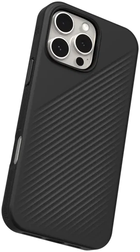 ZAGG Luxe Snap iPhone 16 Pro Max Hoesje MagSafe Back Cover Zwart afbeelding 7