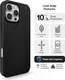 ZAGG Luxe Snap iPhone 16 Pro Max Hoesje MagSafe Back Cover Zwart afbeelding 5