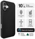 ZAGG Luxe Snap Apple iPhone 16 Hoesje MagSafe Back Cover Transparant afbeelding 3