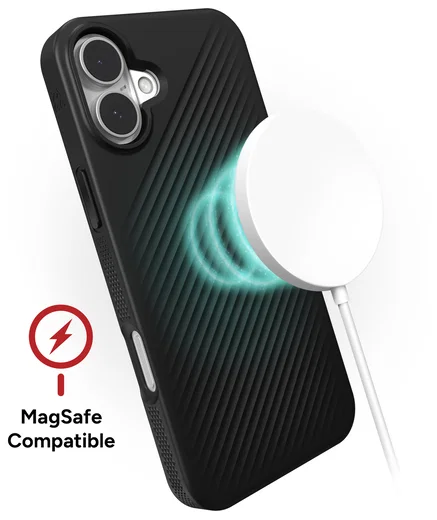 ZAGG Luxe Snap Apple iPhone 16 Hoesje MagSafe Back Cover Transparant afbeelding 4