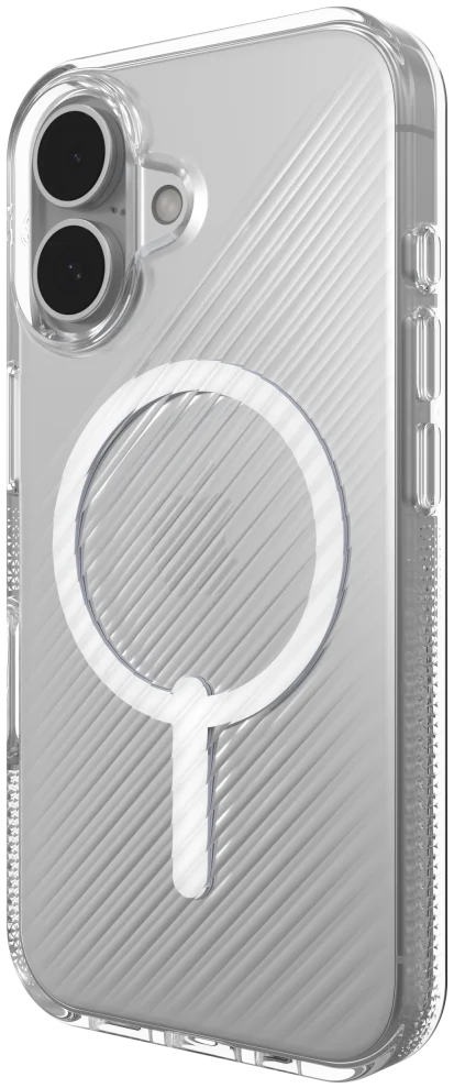 ZAGG Luxe Snap Apple iPhone 16 Hoesje MagSafe Back Cover Transparant afbeelding 9