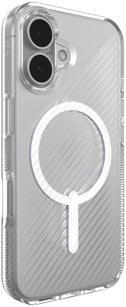 ZAGG Luxe Snap Apple iPhone 16 Hoesje MagSafe Back Cover Transparant afbeelding 10