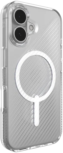 ZAGG Luxe Snap Apple iPhone 16 Hoesje MagSafe Back Cover Transparant afbeelding 10
