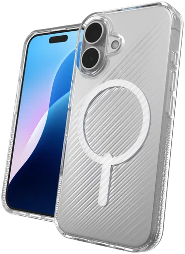 ZAGG Luxe Snap Apple iPhone 16 Hoesje MagSafe Back Cover Transparant afbeelding 2