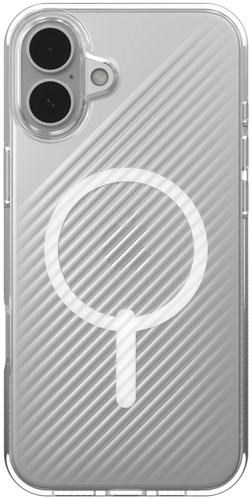 ZAGG Luxe Snap Apple iPhone 16 Plus Hoesje MagSafe Back Cover Transparant afbeelding 4