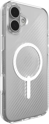 ZAGG Luxe Snap Apple iPhone 16 Plus Hoesje MagSafe Back Cover Transparant afbeelding 6