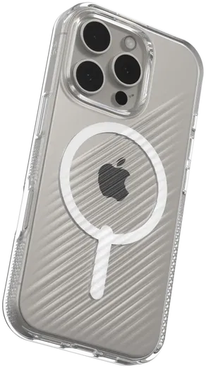 ZAGG Luxe Snap Apple iPhone 16 Pro Hoesje MagSafe Back Cover Transparant afbeelding 5