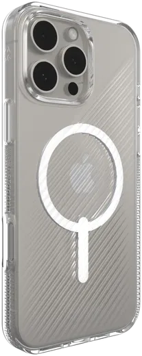 ZAGG Luxe Snap iPhone 16 Pro Max Hoesje MagSafe Back Cover Transparant afbeelding 6