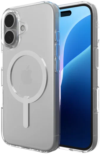 ZAGG Crystal Palace Lite Snap iPhone 16 Hoesje MagSafe Transparant afbeelding 1