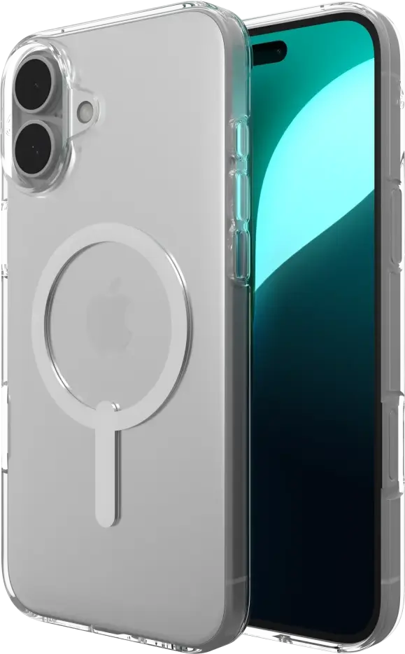 ZAGG Crystal Palace Lite Snap iPhone 16 Plus Hoesje MagSafe Transparant afbeelding 1