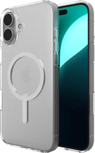 ZAGG Crystal Palace Lite Snap iPhone 16 Plus Hoesje MagSafe Transparant afbeelding 1