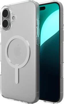 ZAGG Crystal Palace Lite Snap iPhone 16 Plus Hoesje MagSafe Transparant