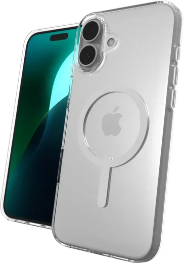 ZAGG Crystal Palace Lite Snap iPhone 16 Plus Hoesje MagSafe Transparant afbeelding 2
