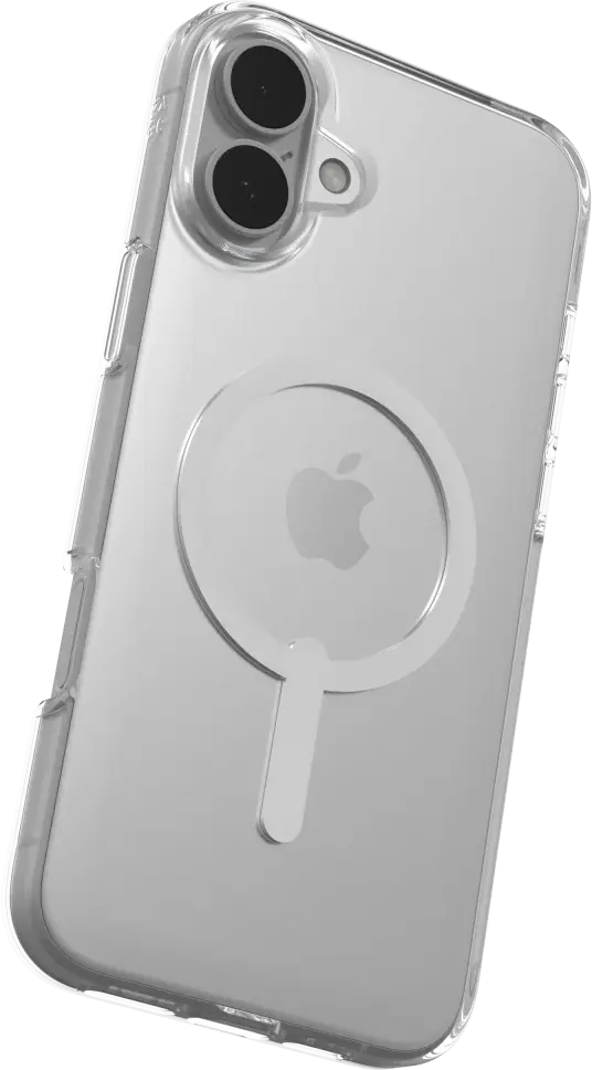 ZAGG Crystal Palace Lite Snap iPhone 16 Plus Hoesje MagSafe Transparant afbeelding 4