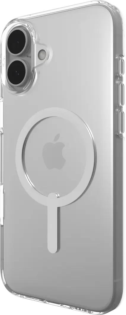 ZAGG Crystal Palace Lite Snap iPhone 16 Plus Hoesje MagSafe Transparant afbeelding 6
