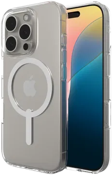 ZAGG Crystal Palace Lite Snap iPhone 16 Pro Hoesje MagSafe Transparant