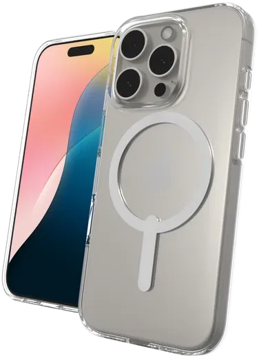 ZAGG Crystal Palace Lite Snap iPhone 16 Pro Hoesje MagSafe Transparant afbeelding 7