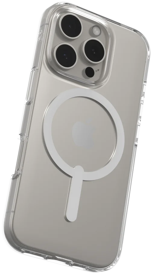 ZAGG Crystal Palace Lite Snap iPhone 16 Pro Hoesje MagSafe Transparant afbeelding 8