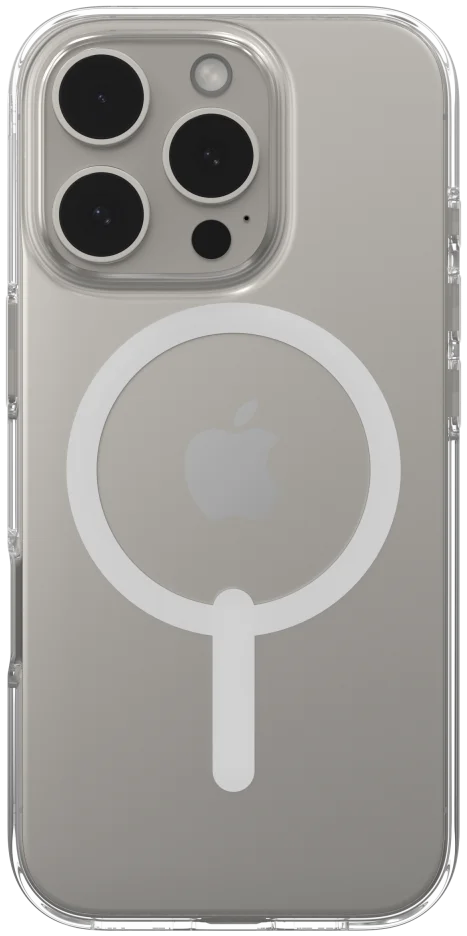 ZAGG Crystal Palace Lite Snap iPhone 16 Pro Hoesje MagSafe Transparant afbeelding 2