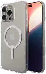 ZAGG Crystal Palace Lite Snap iPhone 16 Pro Max Hoesje MagSafe Transparant afbeelding