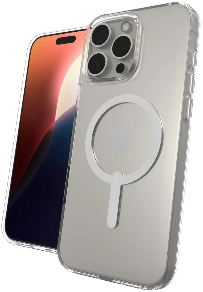 ZAGG Crystal Palace Lite Snap iPhone 16 Pro Max Hoesje MagSafe Transparant afbeelding 2