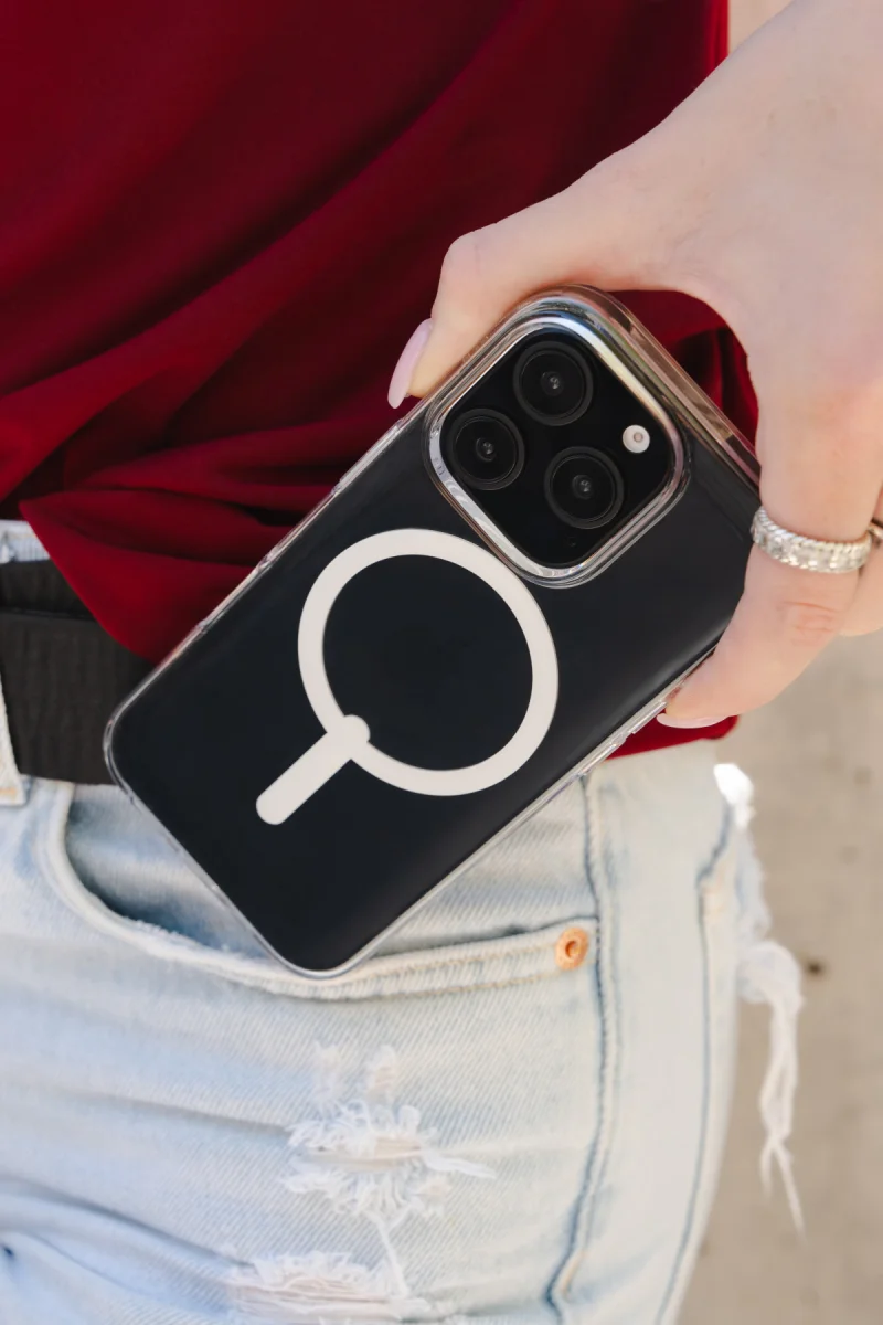 ZAGG Crystal Palace Lite Snap iPhone 16 Pro Max Hoesje MagSafe Transparant afbeelding 8