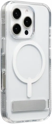 ZAGG Crystal Palace Snap Kickstand iPhone 16 Pro Hoesje MagSafe Transparant afbeelding 7