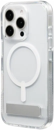 ZAGG Crystal Palace Snap Kickstand iPhone 16 Pro Hoesje MagSafe Transparant afbeelding 6