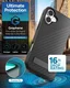 ZAGG Denali Snap Kickstand iPhone 16 Plus Hoesje MagSafe Zwart afbeelding 2