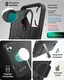 ZAGG Denali Snap Kickstand iPhone 16 Plus Hoesje MagSafe Zwart afbeelding 3