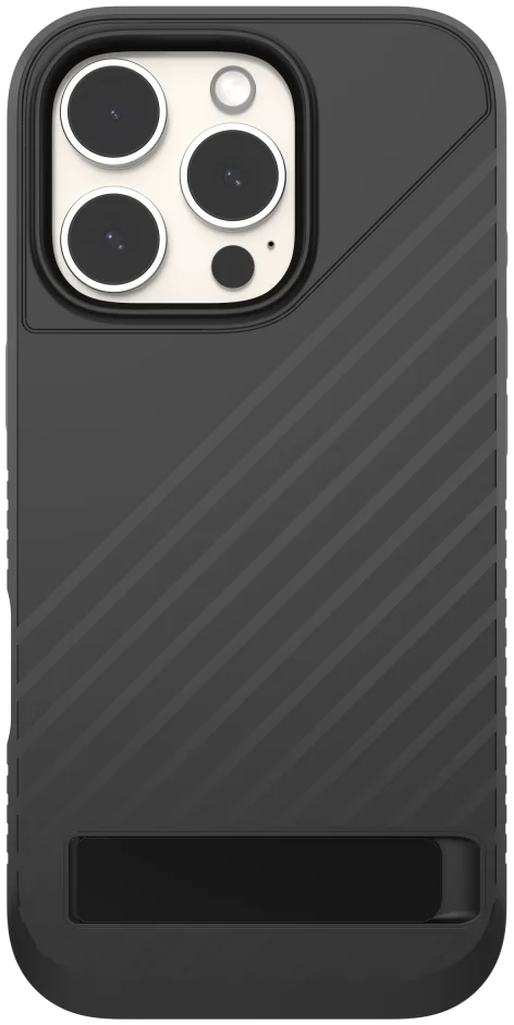 ZAGG Denali Snap Kickstand iPhone 16 Pro Hoesje MagSafe Zwart afbeelding 9