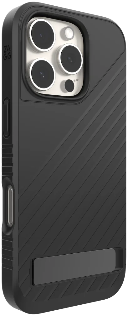 ZAGG Denali Snap Kickstand iPhone 16 Pro Hoesje MagSafe Zwart afbeelding 11