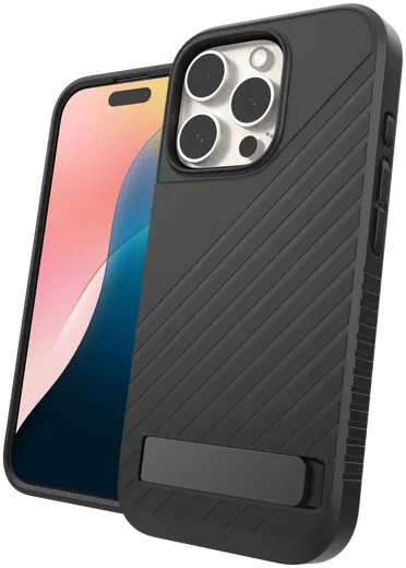 ZAGG Denali Snap Kickstand iPhone 16 Pro Hoesje MagSafe Zwart afbeelding 6