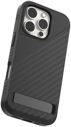 ZAGG Denali Snap Kickstand iPhone 16 Pro Hoesje MagSafe Zwart afbeelding 8