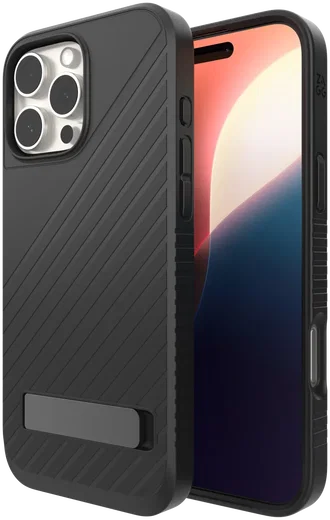 ZAGG Denali Snap Kickstand iPhone 16 Pro Max Hoesje MagSafe Zwart afbeelding 6