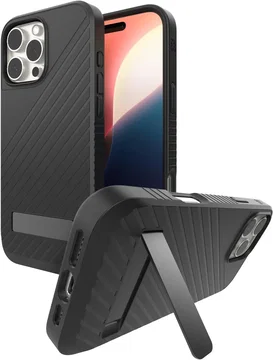 ZAGG Denali Snap Kickstand iPhone 16 Pro Max Hoesje MagSafe Zwart